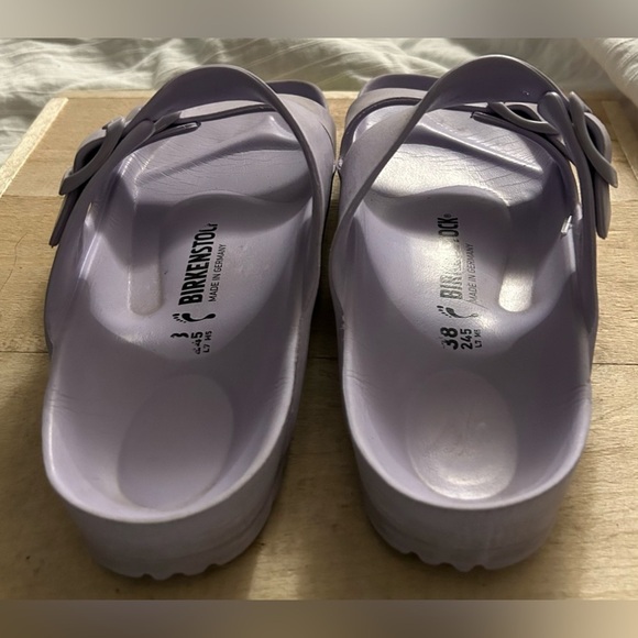 BIRKENSTOCK Women's Essentials Arizona Footbed Sandal Violet Purple Foam Size 7 - Picture 7 of 8